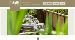 Desktop Screenshot of hotel-lamm-naturns.it